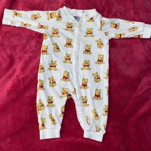 H&M kids Winnie the pooh one piece for baby boy 4m